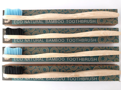 Bamboo Toothbrush - Pack of FOUR
