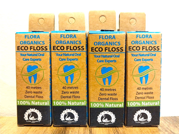 Eco Dental Floss - SILK (FOUR x 40 metres)