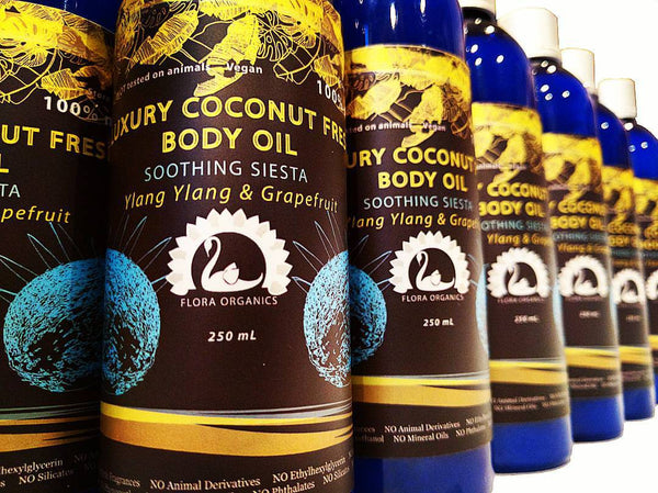 Coconut oil-fresh Rejuvenating Body Oil - Soothing Siesta