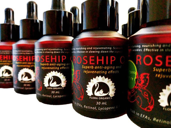 Rosehip oil - Certified organic - source of natural Retinol 30 mL