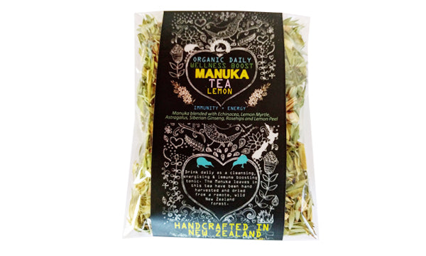 Manuka tea - Lemon Immunity & Energy Wellness Boost - Organic - 25 gram bag