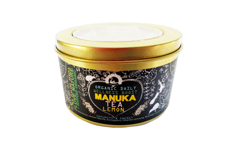 Manuka Tea - Lemon Immunity & Energy Wellness Boost - Organic - 30 gram Tin