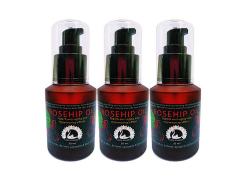 Rosehip oil - Certified organic - source of natural Retinol - 60 mL