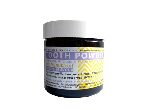 Remineralising Tooth Powder with Ionic Silica (Aniseed & Peppermint flavour) - 60 gm [2.2 ounces]