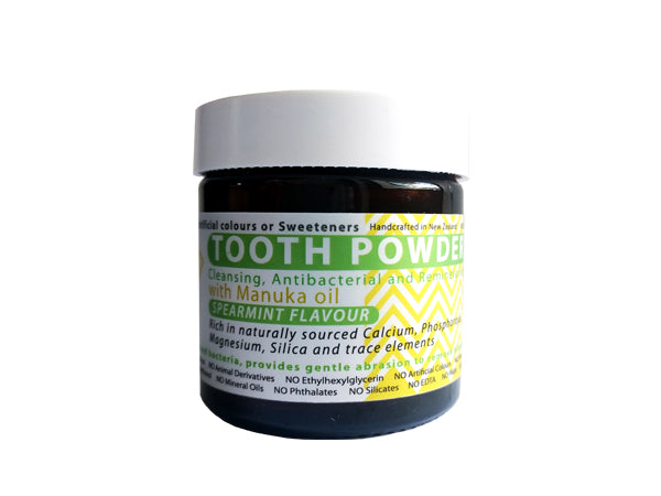 Remineralising Tooth Powder with Ionic Silica (Spearmint flavour) - 60 gm [2.2 ounces]